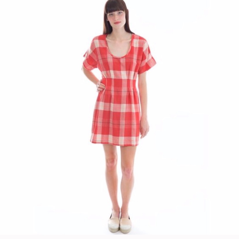 Ace & Jig, Picnic Dress In Punch, Size Small